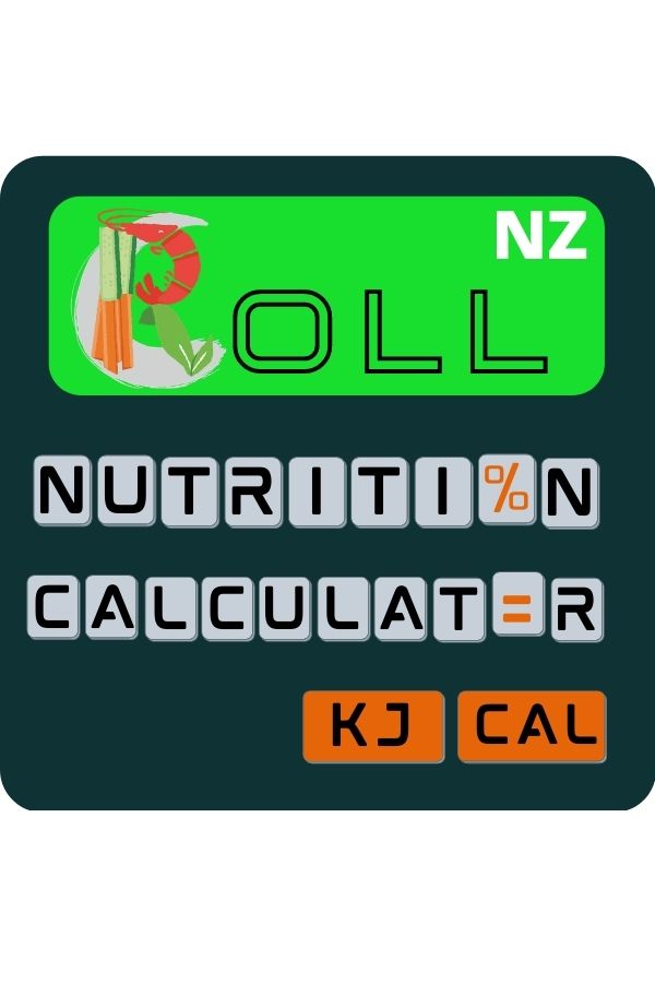 Roll Nutrition Calculator NZ